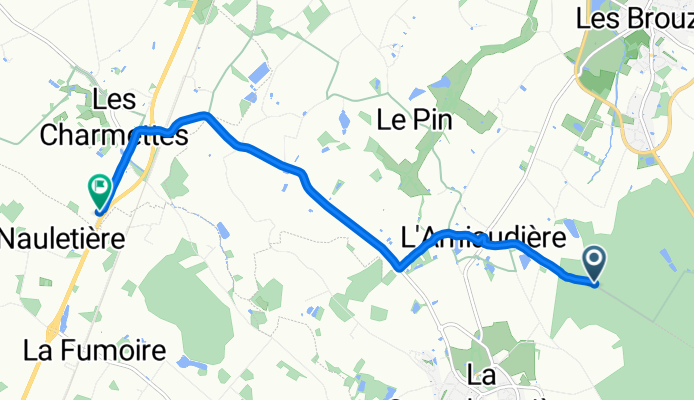 Itinéraire vers 36–226 Rue des Auberges, Saint-Sulpice-le-Verdon