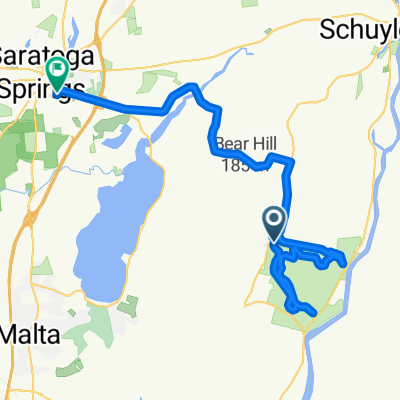battlefield loop and back to saratoga