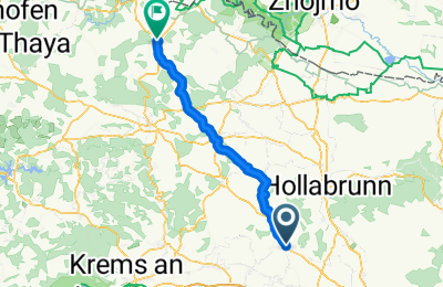 Route in der Bikemap App öffnen