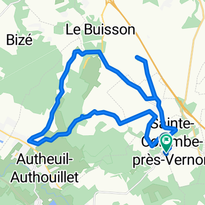 De 7 Rue de Chambray, Sainte-Colombe-près-Vernon à 9 Rue de Chambray, Sainte-Colombe-près-Vernon