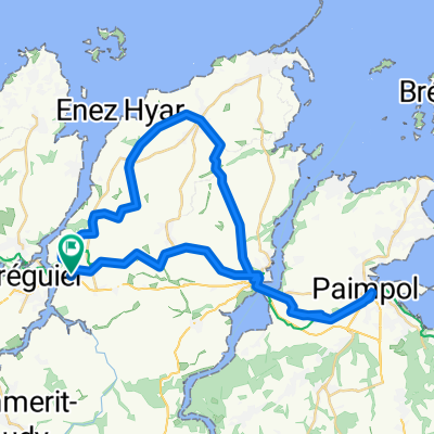 Tour über Plöbi nach Paimpol und zurück
