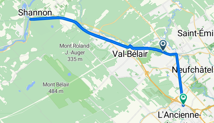 De Corridor des Cheminots, Québec à 1855 Rue de l'Estoc, L'Ancienne-Lorette