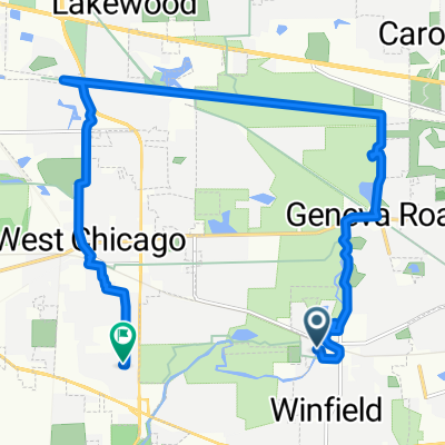 0S047 River Ln, Winfield to 1012 Gates St, West Chicago