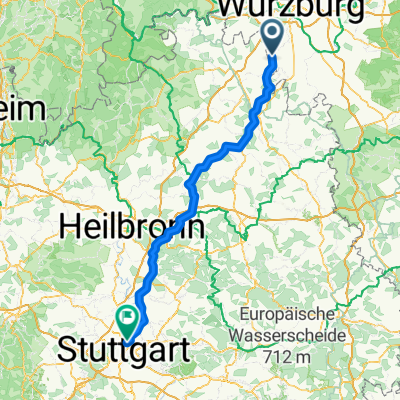 Bischof-Ketteler-Straße 18, Kirchheim nach Sparrhärmlingweg 91, Stuttgart