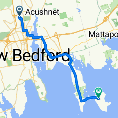 440 Church St, New Bedford to 124–140 Fir St, Fairhaven