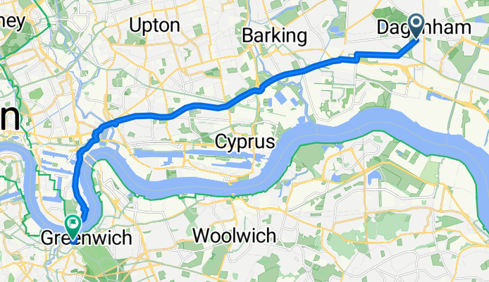 Dag to Greenwich