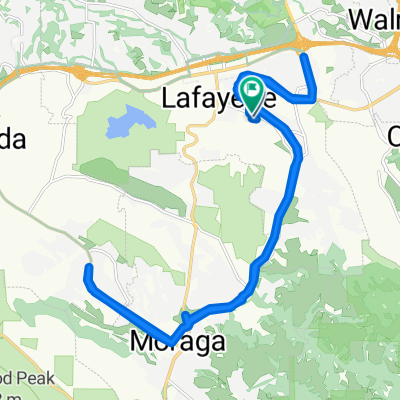 820 Skywood Rd, Lafayette to 3425 Saint Mary's Rd, Lafayette