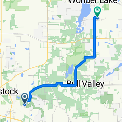 11303 Halma Ln, Woodstock to 7405 Wooded Shore Dr, Wonder Lake