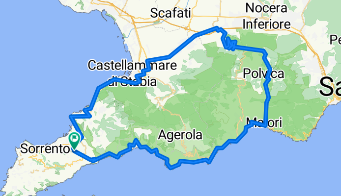 Da Via Galatea 4, Sant'Agnello a Via Galatea 4, Sant'Agnello