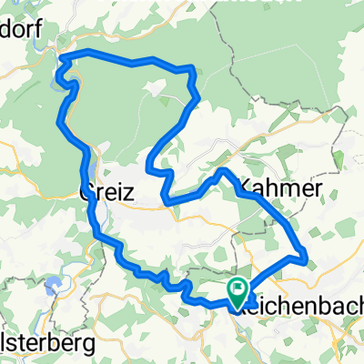 Reichenbacher Straße 18, Mylau nach Reichenbacher Straße 20, Mylau