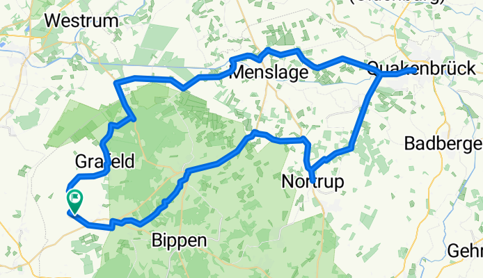 Hülsedamm 16, Bippen nach Hülsedamm 16, Bippen