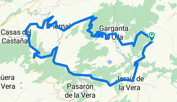 De Cuacos de Yuste a Garganta de la Olla y Pto.Piornal, descenso a Barrado y regreso por Jaraiz de la Vera