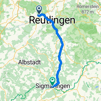tübingen nach sigmaringen
