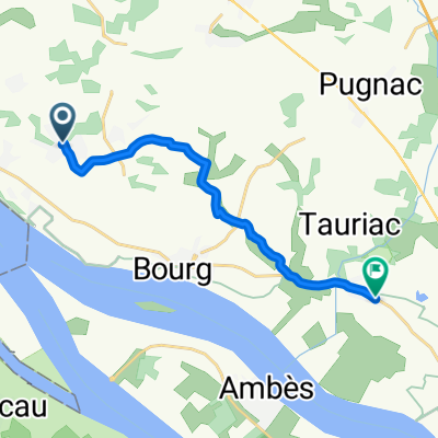 De Le Bourg, Comps à 71 Avenue des Côtes de Bourg, Prignac-et-Marcamps