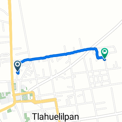 Calle Lázaro Cárdenas 18, Tlahuelilpan to Calle Libertad 4–10, Tlahuelilpan