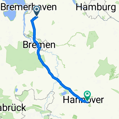 Raalandsweg 1, Beverstedt nach Wulfspark 16, Hannover