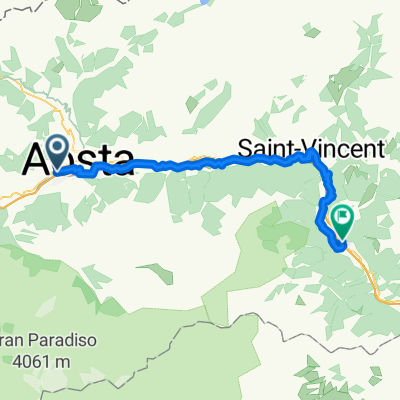 Tappa B02 - Da Aosta a Verres