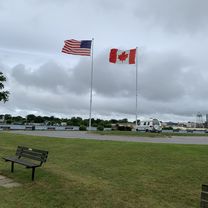 Waterfront Trail Canada/U.S Border