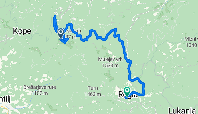 Ribniška koča - Koča na Pesku - Rogla