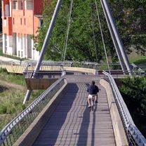 x) Grande anello per biciclette nella campagna di Reggio Emilia