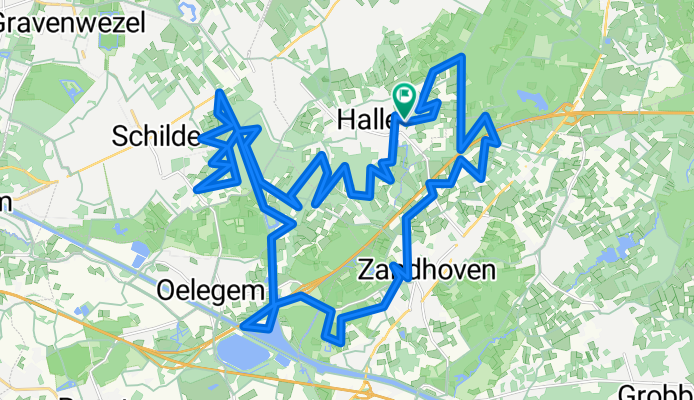 VTT 47 km De Doortrappers Halle-Zoersel 2020