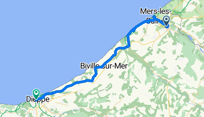 Eu (le Tréport) - Dieppe