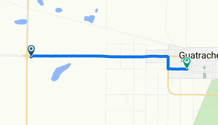 De Ruta Provincial 24, Guatraché a Avellaneda 152–200, Guatraché