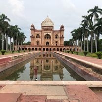 East Kidwai Nagar to Humayun Tomb via 7RCR