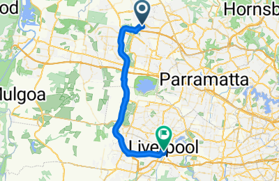 Route in der Bikemap App öffnen