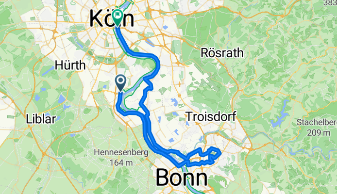 Flugplatz Bonn-Hangelar Radtour