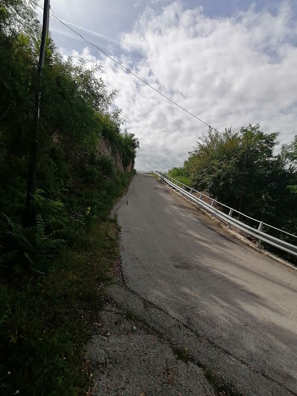 Gerade Fahrt in