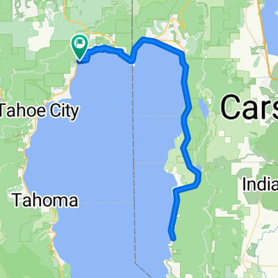 Lake Tahoe Half Bike Route 3