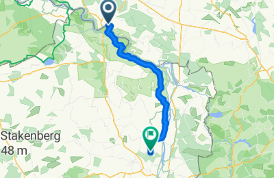 Route in der Bikemap App öffnen