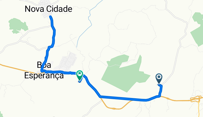 Recovered Route