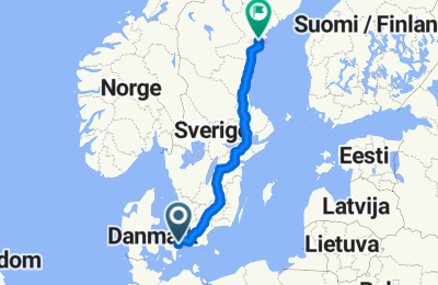 Route in der Bikemap App öffnen
