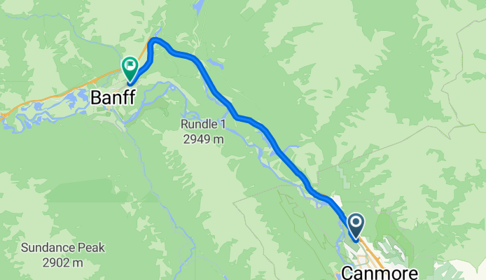 Trial - Canmore to Banff Legacy