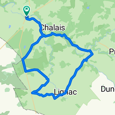 Itinéraire vélo n°9 - Le val d'Anglin par Château Guillaume