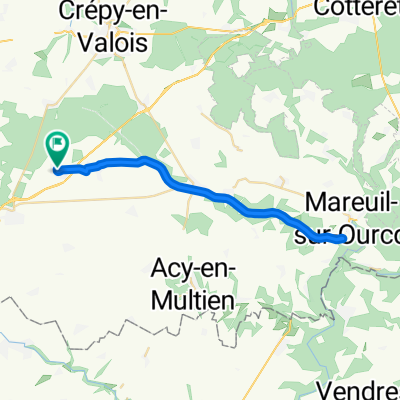 Peroy —&gt; Mareuil sur Ourcq