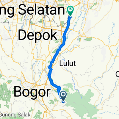 Jalan Sentul Paradise Park, Kecamatan Babakan Madang to D 1, Kecamatan Jatisampurna