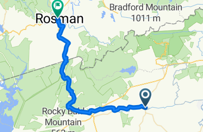 Route in der Bikemap App öffnen