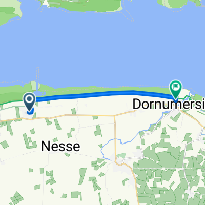 Brandgansstraße, Dornum nach Friesenstraße 8, Dornum