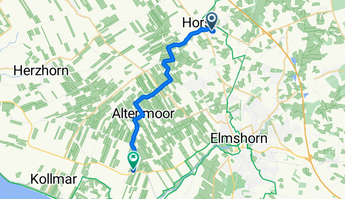 Erlenweg 32, Horst (Holstein) nach Moorhusen 1A, Neuendorf bei Elmshorn
