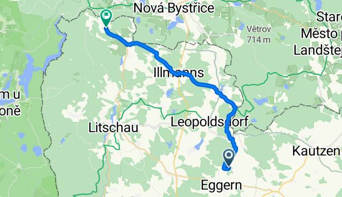 Reinberg-Litschau 23, Eggern nach Rottal 5, Haugschlag