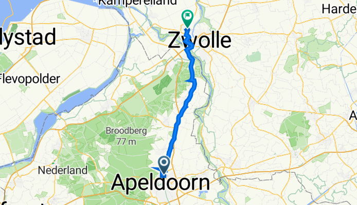 Anklaarseweg 125, Apeldoorn naar Kamgras, Zwolle