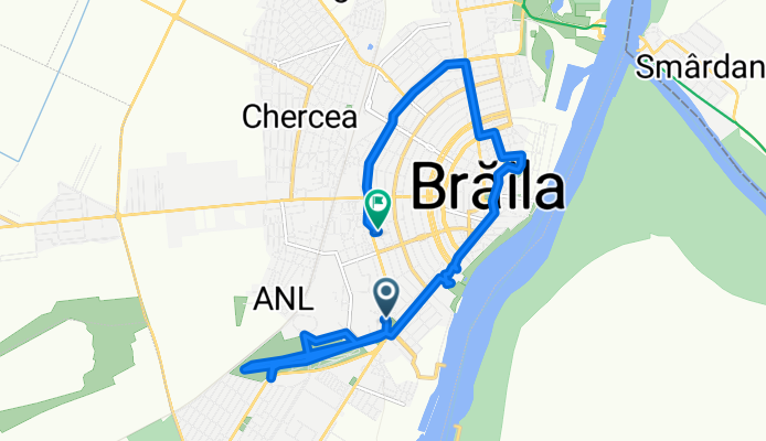 Bulevardul Dorobanților, Braila to Strada Roșiorilor 17–27, Braila