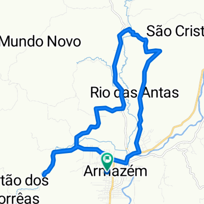 De Rua Fridolino Loffi, 216–288, Armazém a Rua Vinte e Nove de Junho, 350–428, Armazém