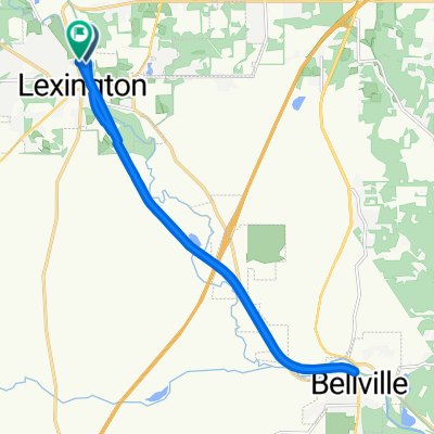 Moderate route in Lexington