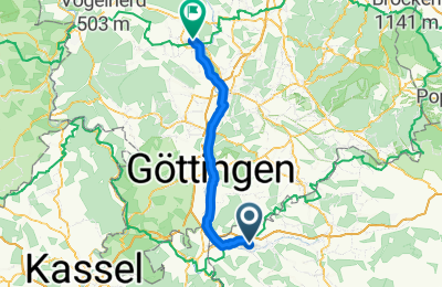 Route in der Bikemap App öffnen