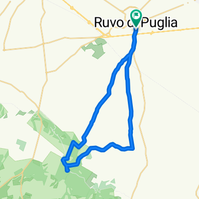 Da Viadotto Magna Grecia, Ruvo di Puglia a Via Alessandro Scarlatti 8/c–8/i, Ruvo di Puglia