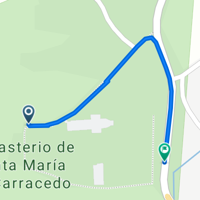 De Camino del Monasterio, 4–10, Carracedelo a Camino Villadepalos, 12, Carracedelo